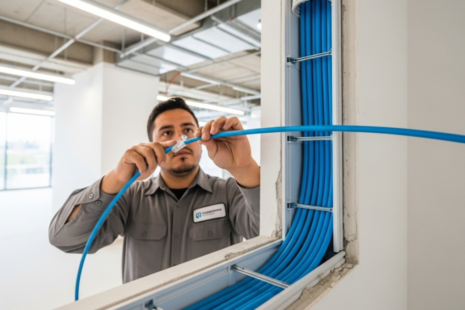 Ethernet Kablosu Çekme 10 Ethernet Kablosu Çekme