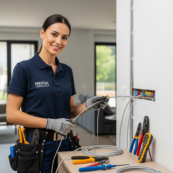 Eve İnternet Kablosu Çekme Hizmeti 1 Eve İnternet Kablosu Çekme Hizmeti